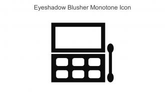 Eyeshadow Blusher Monotone Icon In Powerpoint Pptx Png And Editable Eps Format