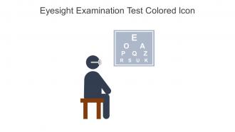 Eyesight Examination Test Colored Icon In Powerpoint Pptx Png And Editable Eps Format