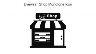 Eyewear Shop Monotone Icon In Powerpoint Pptx Png And Editable Eps Format