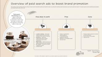 F1060 Overview Of Paid Search Promotion Implementing Advanced Advertising Plan For Bakery Business Mkt Ss