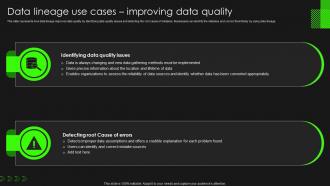 F1144 Data Lineage Importance It Data Lineage Use Cases Improving Data Quality