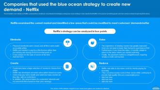F1252 Companies That Demand Netflix Moving To Blue Ocean Strategy To Make The Shift Strategy Ss V