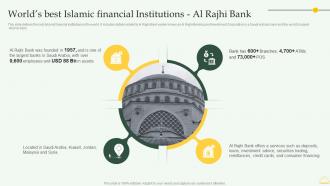 F1324 Worlds Best Islamic Financial Institutions Al Rajhi Bank Comprehensive Islamic Financial Sector Fin SS