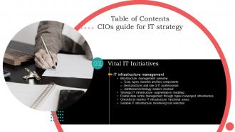 F1351 Cios Guide For It Strategy Table Of Contents Strategy SS V