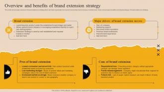 F1363 Overview And Benefits Of Brand Market Branding Strategy For New Product Launch Mky SS