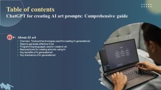 F1457 Chatgpt For Creating Ai Art Prompts Comprehensive Guide Table Of Contents ChatGPT SS