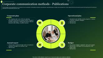 F1493 Corporate Communication Methods Publications Crisis Communication