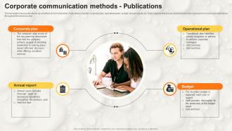F1529 Corporate Communication Methods Publications Stakeholder Communication Strategy SS V
