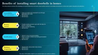 F1554 Benefits Of Installing Smart Doorbells In Homes Iot Smart Homes Automation IOT SS