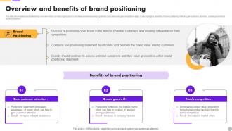 F1562 Overview And Benefits Of Positioning Brand Extension Strategy To Diversify Business Revenue MKT SS V