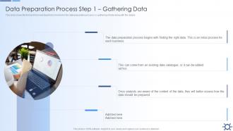 F292 Data Preparation Process Step 1 Gathering Data Overview Preparation Effective Data Preparation