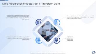 F295 Data Preparation Process Step 4 Transform Data Overview Preparation Effective Data Preparation