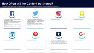 F328 How Often Will The Content Be Shared Social Media Marketing Pitch Ppt Professional Graphics Tutorials