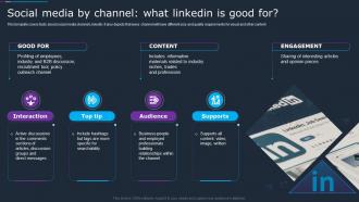 F512 Social Media By Channel What Linkedin Is Good For Company Social Strategy Guide