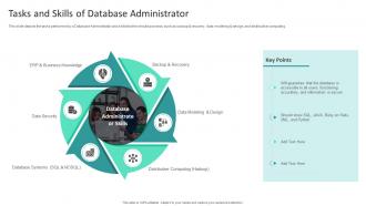 F580 Tasks And Skills Of Database Administrator Information Studies