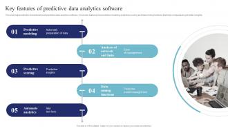 F591 Key Features Of Predictive Data Analytics Software Data Science And Analytics Transformation Toolkit