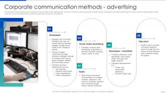 F608 Corporate Communication Methods Advertising Corporate Communication Strategy