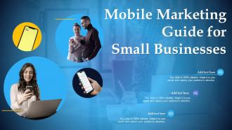 F658 Mobile Marketing Guide For Small Businesses Ppt Slides Background Images