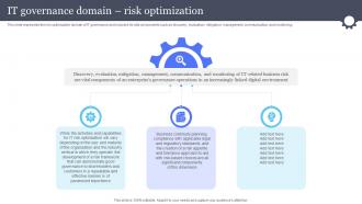 F717 It Governance Domain Risk Optimization Information And Communications Governance Ict Governance