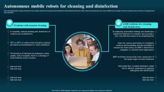 F877 Autonomous Mobile Robots For Cleaning And Disinfection Autonomous Mobile Robots Types
