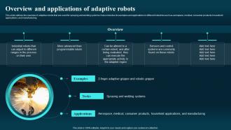 F880 Overview And Applications Of Adaptive Robots Autonomous Mobile Robots Types