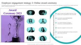 F976 Flexible Working Goals Employee Engagement Strategy 2 Online Award Ceremony
