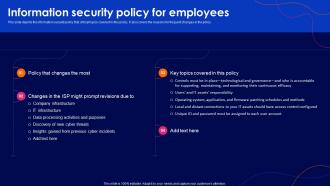 F982 Cyber Security Policy Information Security Policy For Employees