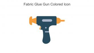 Fabric Glue Gun Colored Icon In Powerpoint Pptx Png And Editable Eps Format