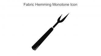 Fabric Hemming Monotone Icon In Powerpoint Pptx Png And Editable Eps Format