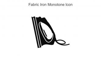 Fabric Iron Monotone Icon In Powerpoint Pptx Png And Editable Eps Format