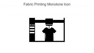 Fabric Printing Monotone Icon In Powerpoint Pptx Png And Editable Eps Format