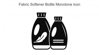 Fabric Softener Bottle Monotone Icon In Powerpoint Pptx Png And Editable Eps Format