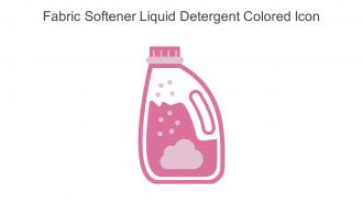 Fabric Softener Liquid Detergent Colored Icon In Powerpoint Pptx Png And Editable Eps Format