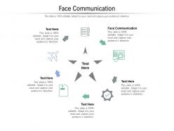 Face communication ppt powerpoint presentation styles icons cpb