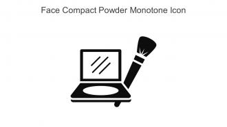 Face Compact Powder Monotone Icon In Powerpoint Pptx Png And Editable Eps Format