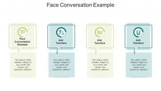 Face Conversation Example In Powerpoint And Google Slides Cpb