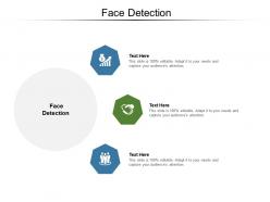 Face detection ppt powerpoint presentation visual aids example file cpb