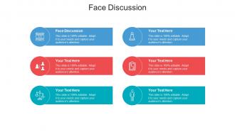 Face discussion ppt powerpoint presentation slides templates cpb
