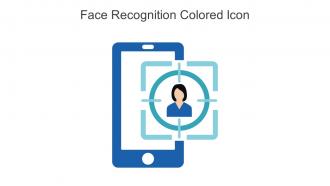 Face Recognition Colored Icon In Powerpoint Pptx Png And Editable Eps Format