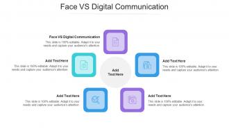 Face Vs Digital Communication Ppt Powerpoint Presentation Slides Samples Cpb