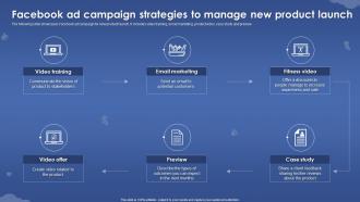 Facebook Ad Campaign Strategies To Manage New Product Launch