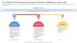 Facebook Ads Strategy To Improve Case Study How Samsung Leveraged Facebook Marketing Strategy SS V