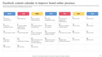 Facebook Ads Strategy To Improve Customer Engagement Strategy CD V Visual Multipurpose