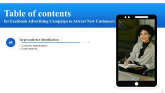 Facebook Advertising Campaign To Attract New Customers Strategy CD V Editable Informative