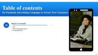 Facebook Advertising Campaign To Attract New Customers Strategy CD V Unique Analytical