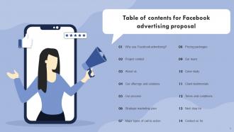 Facebook Advertising Proposal Powerpoint Presentation Slides