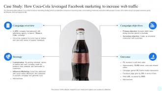 Facebook Advertising Strategy Case Study How Coca Cola Leveraged Facebook Marketing Strategy SS V