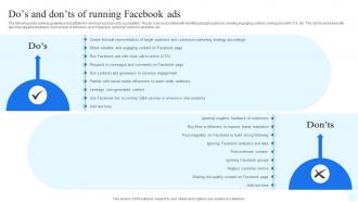 Facebook Advertising Strategy Dos And Donts Of Running Facebook Ads Strategy SS V
