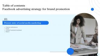 Facebook Advertising Strategy For Brand Promotion Strategy CD V Template Image