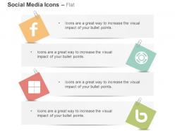 Facebook designflot delicious bebo ppt icons graphics